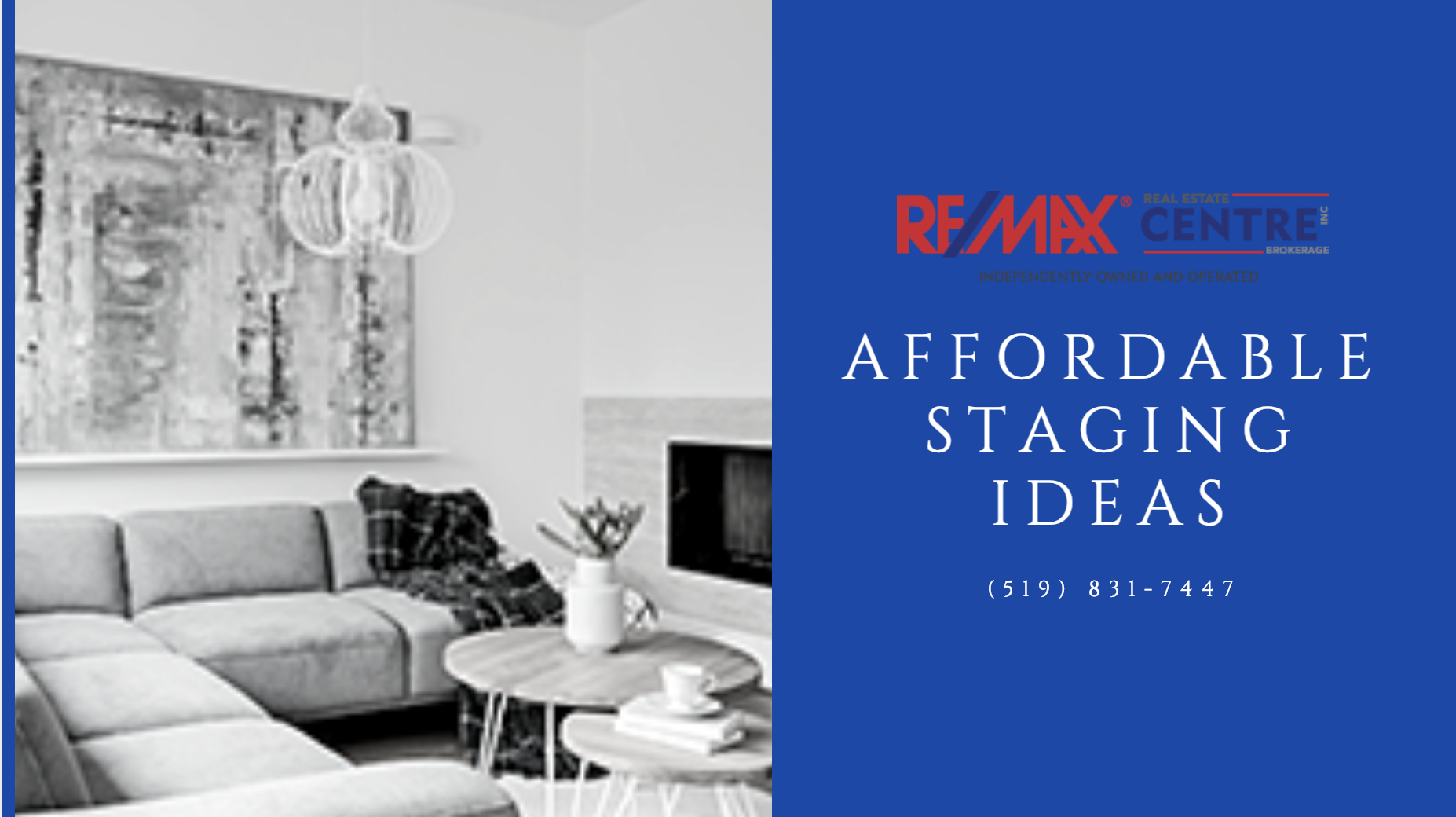 Affordable Staging Ideas - Guelph Realtors